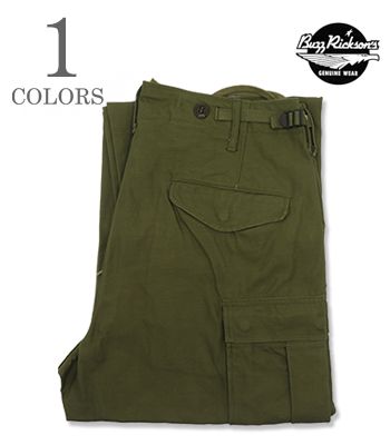 BUZZRICKSON’S バズリクソンズ コットンサテン|フィールドトラウザース『TROUSERS, SHELL, FIELD, M-51 SHORT LENGTH』【アメカジ・ミリタリー】BR42529