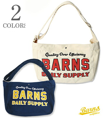 BARNS バーンズ コットンキャンバス|ショルダー|ニュースペーパーバッグ『Newspaper Bag』【アメカジ・バッグ】BR-26394｜ＯＲＧＡＮ　店