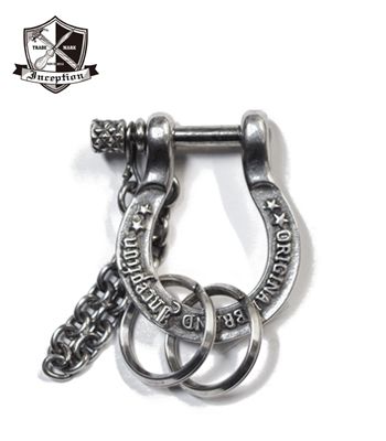 【楽天市場】INCEPTION インセプション ブラス製|真鍮|キーリング|キーホルダー『シャックル』【アメカジ・キーホルダー】IPS-01 ...