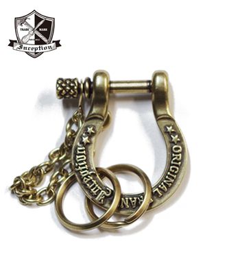 【楽天市場】INCEPTION インセプション ブラス製|真鍮|キーリング|キーホルダー『シャックル』【アメカジ・キーホルダー】IPS-02 ...