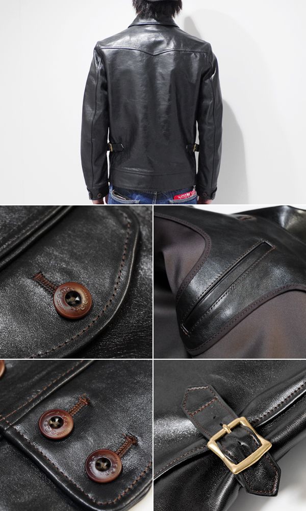 楽天市場 Orgueil オルゲイユ ホースハイド レザーコサックジャケット Horse Leather Cossack Jacket アメカジ ワーク Or 4002c Leather Jacket Std Lj Orgueil ｏｒｇａｎ 楽天市場店