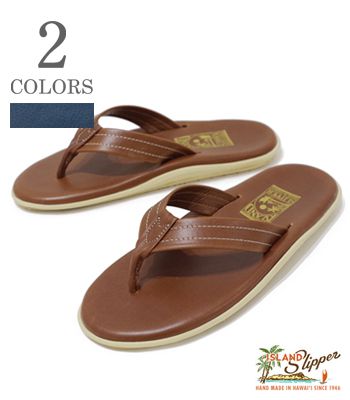 hawaiian leather flip flops