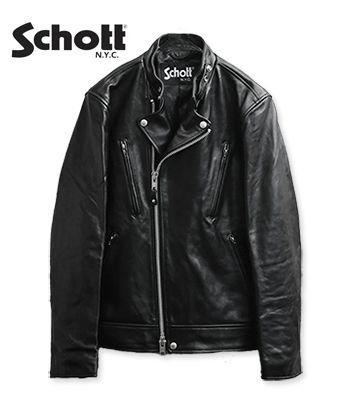 楽天市場】ショット SCHOTT 141 シングルライダース ブラウン