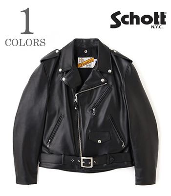 楽天市場】Schott（ショット）#618 ダブルライダース ジャケット