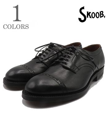 新品未使用✨THE SKOOB スクーブ ストレートチップ カンガルー　革靴 sk-okg003tg1.jpg