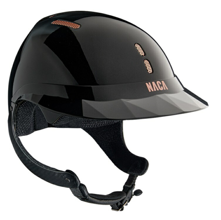 中古品：NACA - Gravity 乗り馬用安全帽 ・黒いこと/見せびらかす品