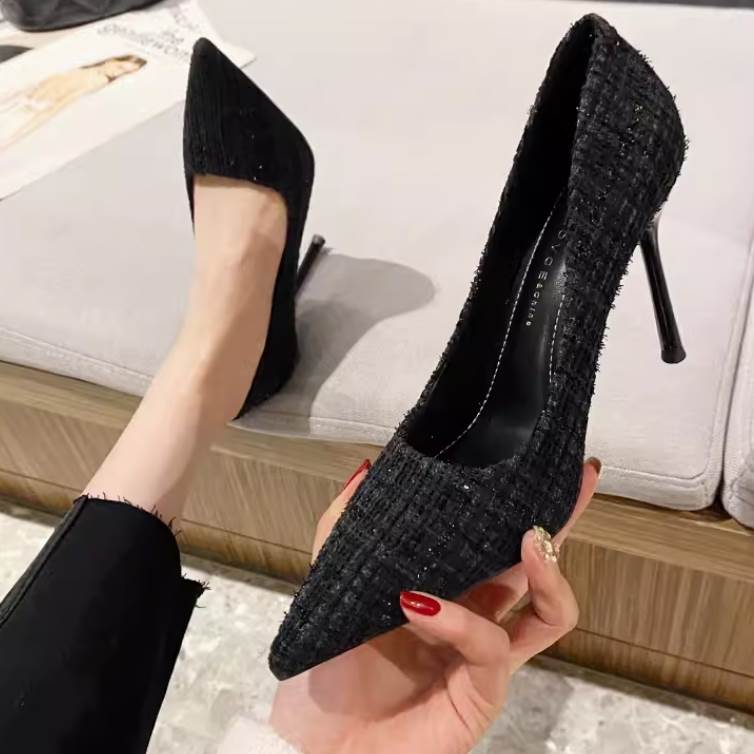 パンプス 靴 シューズ ハイヒール ポインテッドトゥ ピンヒール レディース かわいい 大人可愛い きれいめ こなれ感 シンプル カジュアル 主役級 存在感 個性的 韓国 オルチャン デート お出かけ パンプス 8.5cmヒール 痛くない 歩きやすい 履きやすい 安定性 モテ｜ORIENTAL WIND