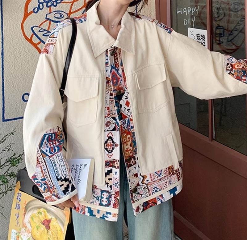 レディース 上衣 厚地の外套 ジーンズ 羽織 二分の一 長袖 襟付き添い人 角襟 虚蝉太陽面爆発 女子らしい 表どおり 刺しゅう 異国風 名取り草 ヴィンテージ アメカジ ギャザー ジーンズ 可愛らしい 成年者好いたらしい 好いたらしいめ 分かりやすい 心地好い 貨物輸送無料 個人的特徴的 上衣 今めかしい 韓国 オルチャン