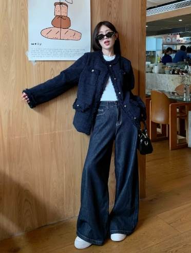 ツイードジャケット レディース トップス ジャケット かわいい 大人可愛い きれいめ シンプル カジュアル 上品 おしゃれ かっこいい レトロ こなれ感 ラフ ゆったり 大きめ 体型カバー ボタン 防寒 クール モダン 送料無料 個性的 ジャケット ヴィンテージ 韓国 オルチャン