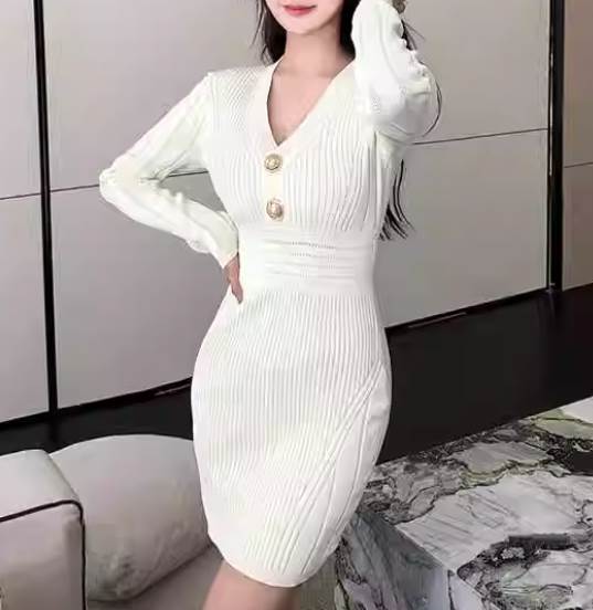 ニット レディース ワンピース ミニ ショート かわいい 大人可愛い きれいめ シンプル カジュアル 上品 おしゃれ かっこいい こなれ感 ラフ デート 休日 無地 クール モード系 エレガント モダン フォーマル とろみ感 送料無料 個性的 ワンピース 抜け感 韓国 オルチャン｜ORIENTAL WIND
