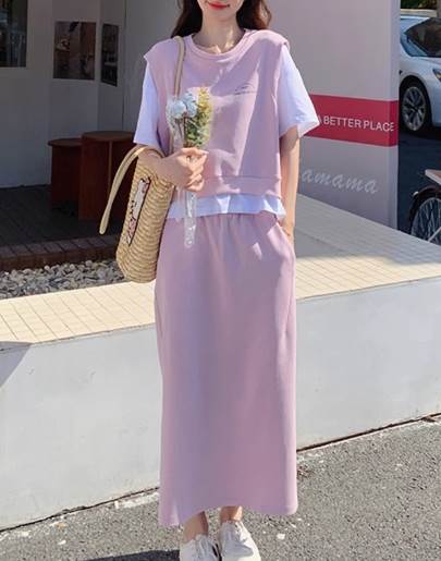 2セット セットアップ レディース かわいい 大人可愛い きれいめ シンプル カジュアル 上品 おしゃれ かっこいい レトロ アジアン エスニック エキゾチック こなれ感 ラフ メンズライク マニッシュ ボーイッシュ スポーティー ガーリー ルーズ 個 韓国 オルチャン
