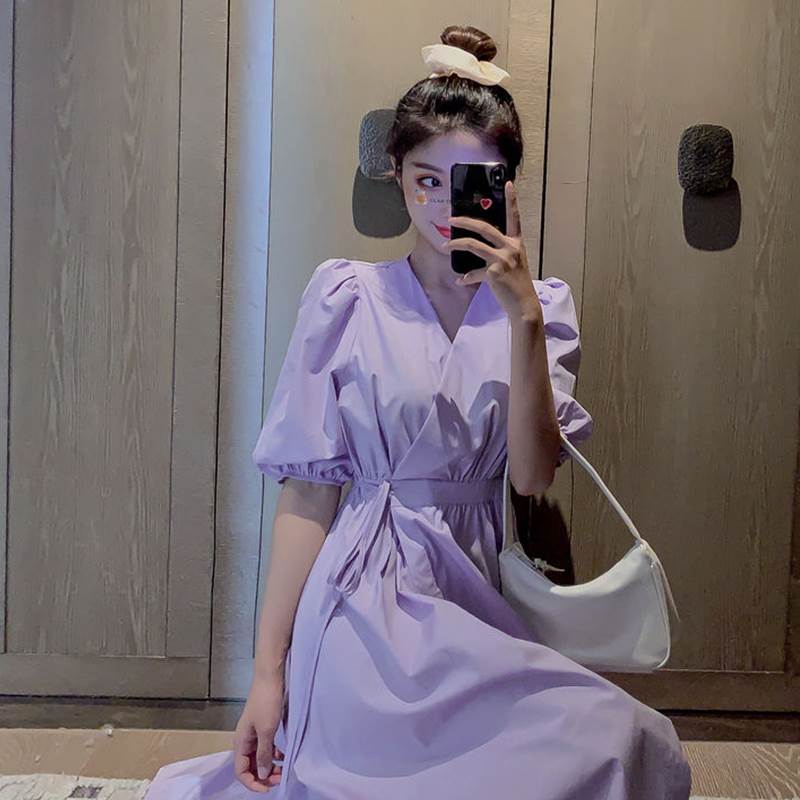 シモネッタ／ベージュ ゴールド半袖パフスリーブ調ワンピース 発表会 シモネッタ／ベージュ ゴールド半袖パフスリーブ調ワンピース 発表会