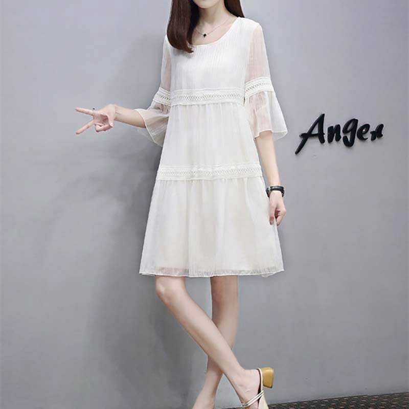 楽天市場】ワンピース ワンピドレス 膝丈 オフショルダー パフスリーブ