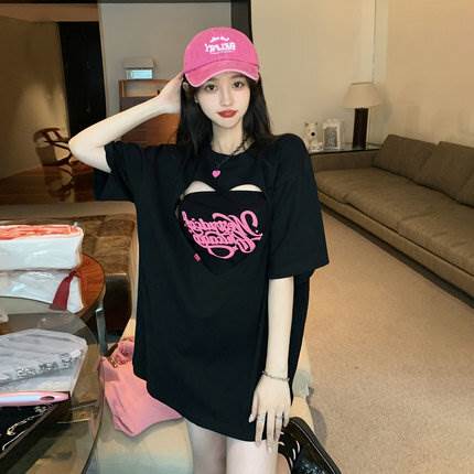 トップス Tシャツ 袖あり 半袖 ラウンドネック 綿 2点セット ツーピース かわいい 大人可愛い きれいめ シンプル カジュアル 大人 上品 おしゃれ お洒落 大人可愛い 大人女子 こなれ感 キュート ガーリー 個性的 クール 主役級 存在感 無地 春 夏 秋 10代 20代 30代