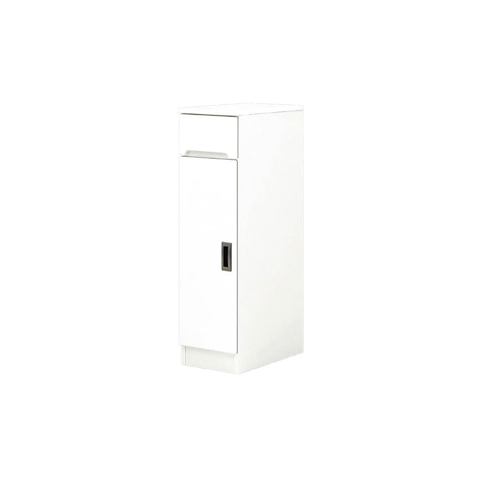 ＼開店記念！20％OFFクーポン配布／[7/22～25] キッチンカウンター スリムカウンター 扉 幅25cm 食器収納 食器棚 収納 隙間 キッチン キッチンボード 送料無料 ダイニング ダイニングボード エナメル塗装 ホワイ｜オリエンテカーサ