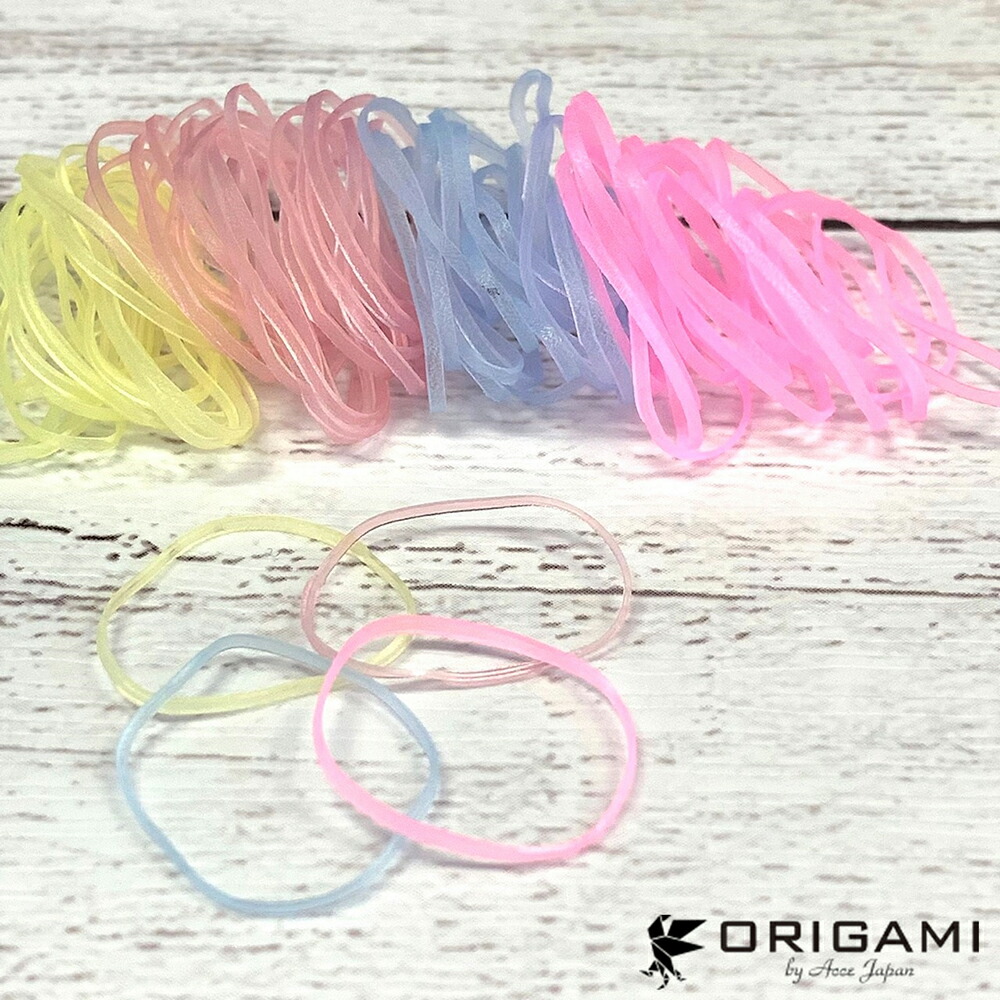 ジャラジャラヘアゴム  ネイビー/シルバーハート 1_4076083d76a75301ce5f6661772a