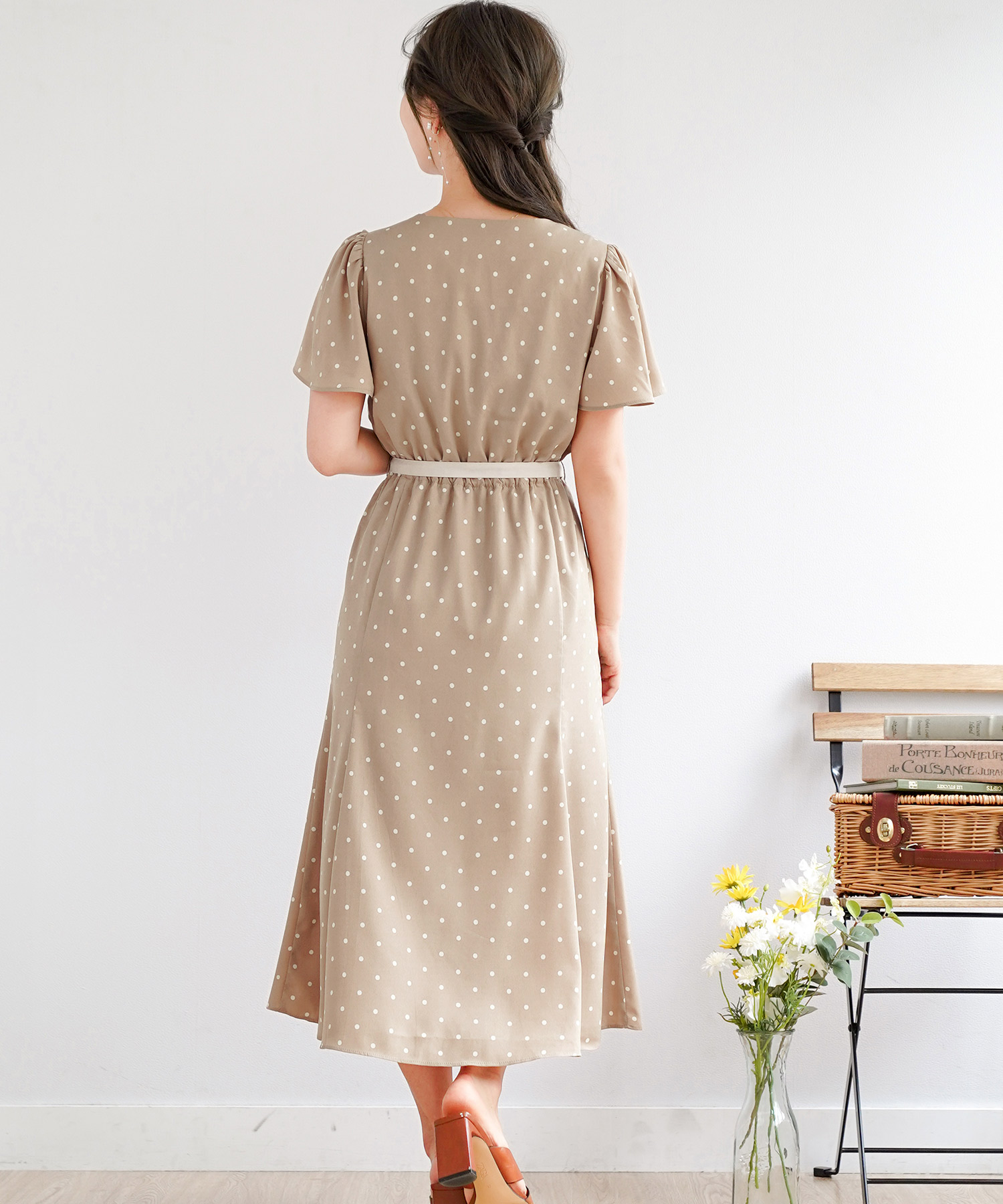 21新作モデル エイソス Asos フローラルウエストネクタイミディ ドレス ワンピース フレアスリーブ 送料無料 レディース ファッション 21公式店舗 Sportunia Com