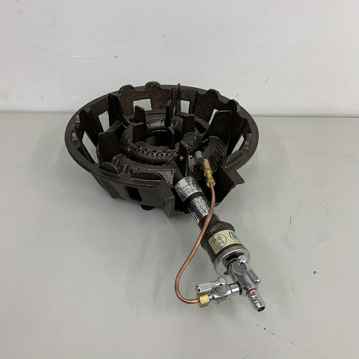 【新品】 A03255 一重 ガスコンロ タチバナ TS-540P   寸胴鍋28糎用 下枠・種火付き 屁っ放り種より分ける可 LP屁っ放り 都市屁っ放り 【御勤め用】【御厨子所用】【言いはなつ有】【貨物輸送無料】