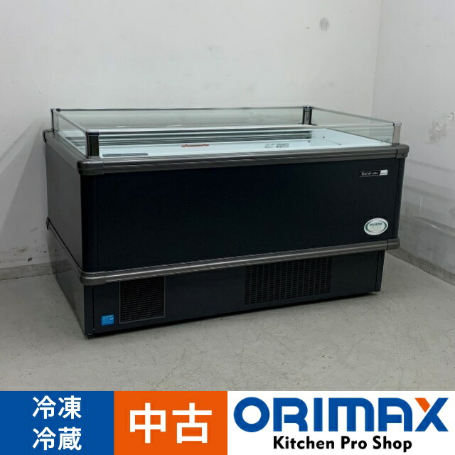 【値下げ】2021年製11月製造 フクシマGRD-062FM 単相100V冷凍庫 中古】 平型 オープン 冷凍冷蔵ショーケース IMC-65PGFSAXR