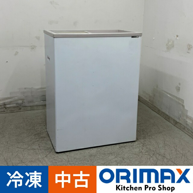【引き下げ】【中古】 A08447 封鎖ストッカー スライドフタタイプ サンデン PF-120XG 100V 幅70糎 奥ふかさ44糎 【お役目用】【勝手もと用】【引き請ける有】【家財おまかせ便】