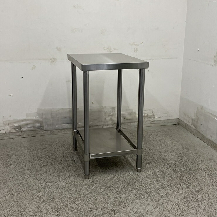 【中古】 A08978 作業台 ステンレス 作業テーブル W440 x D580 ｘ H800 mm　【業務用】【厨房用】【家財おまかせ便】