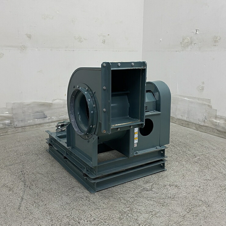 【中古】 A09250 シロッコファン 片吸込片持形 テラル CLF6-NO.1 1/4-TH-L-OB-D-e 3相200V 50サイクル(東日本)専用 【御厨子所用】【バス発着場用】【引き受ける有】【家財おまかせ便】