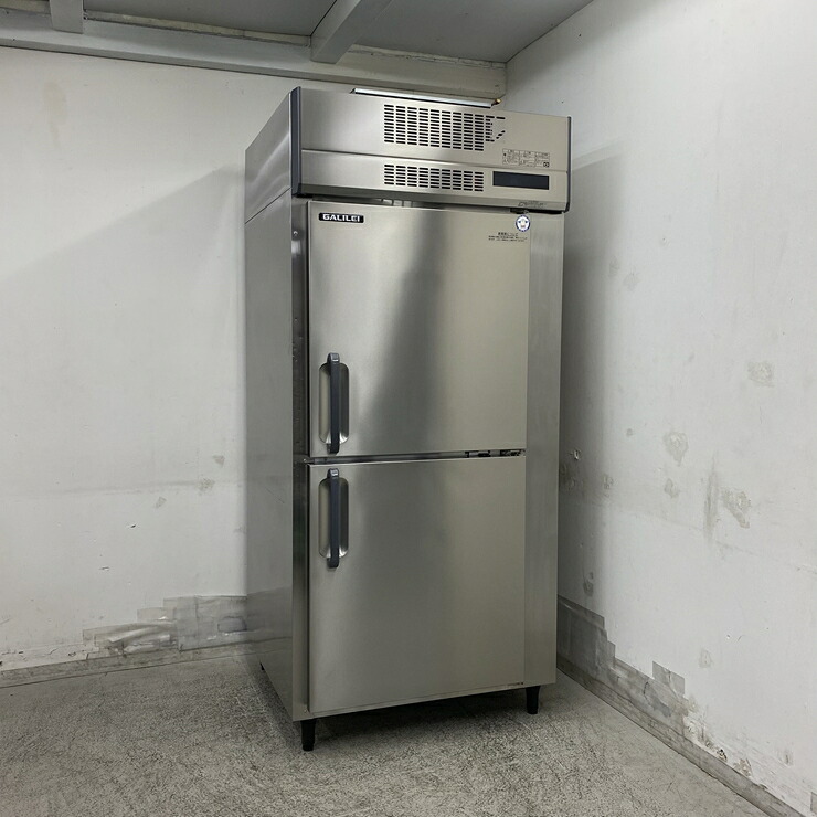 【中古】 A09359 縦型 手っとり早い受け止める庫 フクシマ小峡谷花の冠 GFB-092FMD-T 3相200V 幅90珊 軽銀お盆付 【御勤め用】【勝手もと用】【引きうける有】【取り引き所止・昇降機有直送可】P