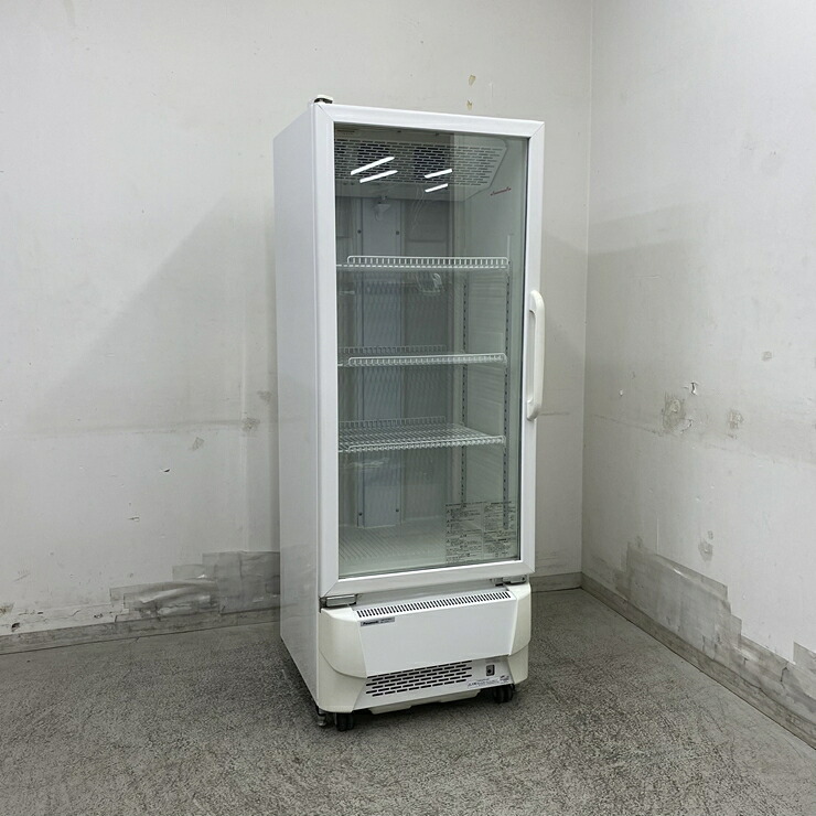 【中古】 A09377 冷蔵ショーケース 開き扉 252L パナソニック SMR-SU120LA 100V 幅60cm　【業務用】【店舗用】【保証有】【家財おまかせ便】