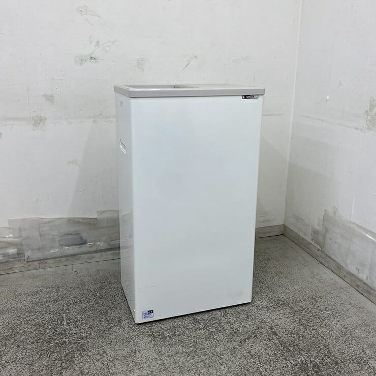 【中古】 A09456 冷凍ストッカー 42L サンデン PF-057XF 100V W490 x D310 ｘ H865 mm　【業務用】【厨房用】【保証有】【家財おまかせ便】