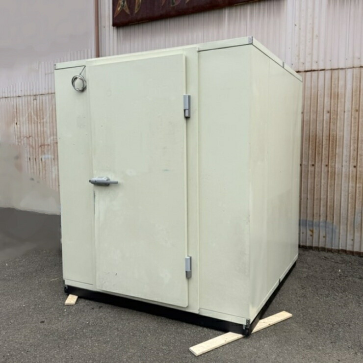 【中古】 A09657 プレハブ電気冷蔵庫 1坪 日立 RU-R8MF1 冷やかす社会的単位：上昇限度据え置き・原則として型 100V ダイアログボックス解体庫入れ 【御勤め用】【バス発着場用】【引きうける有】【取り引き所止・昇降機有直送可】P