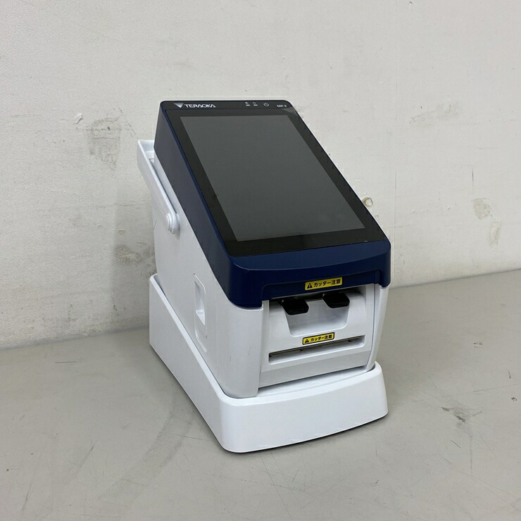 【中古】 A09320 モバイルラベルプリンター タック紙乾電池真似形 MP-3 寺岡精工 100V 粘土弗申し受ける界面あり 【お役目用】【勝手もと用】【引き請ける有】