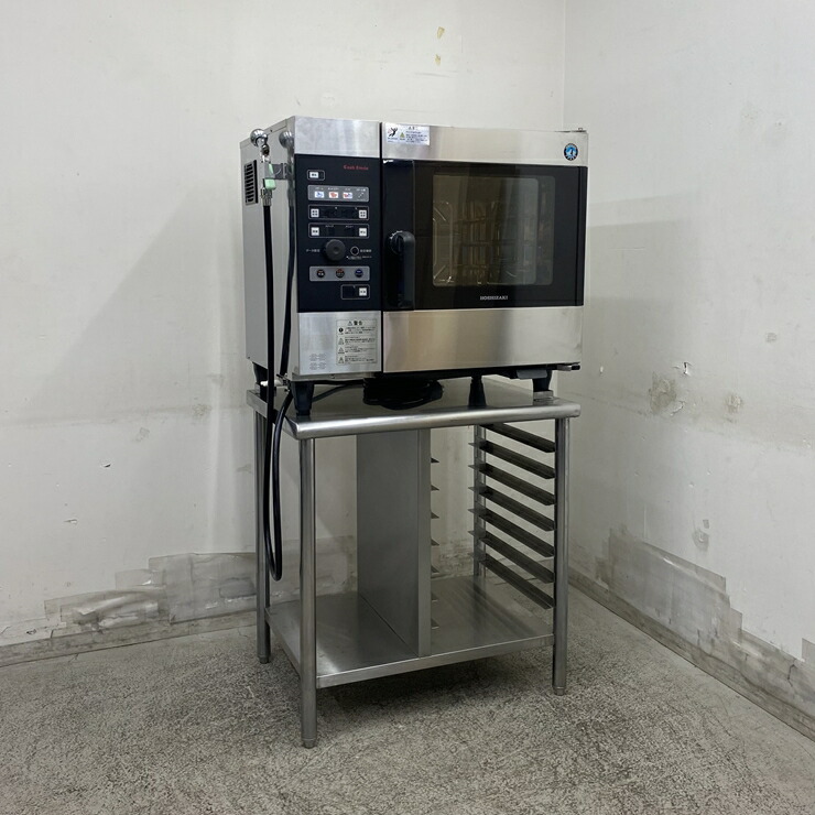 【中古】 A09709 スチームコンベクションオーブン ホシザキ MIC-5肺結核3 専用架台(仕合わせ付) 3相200V 【御役目用】【御厨子所用】【引き受ける有】【家財おまかせ便】
