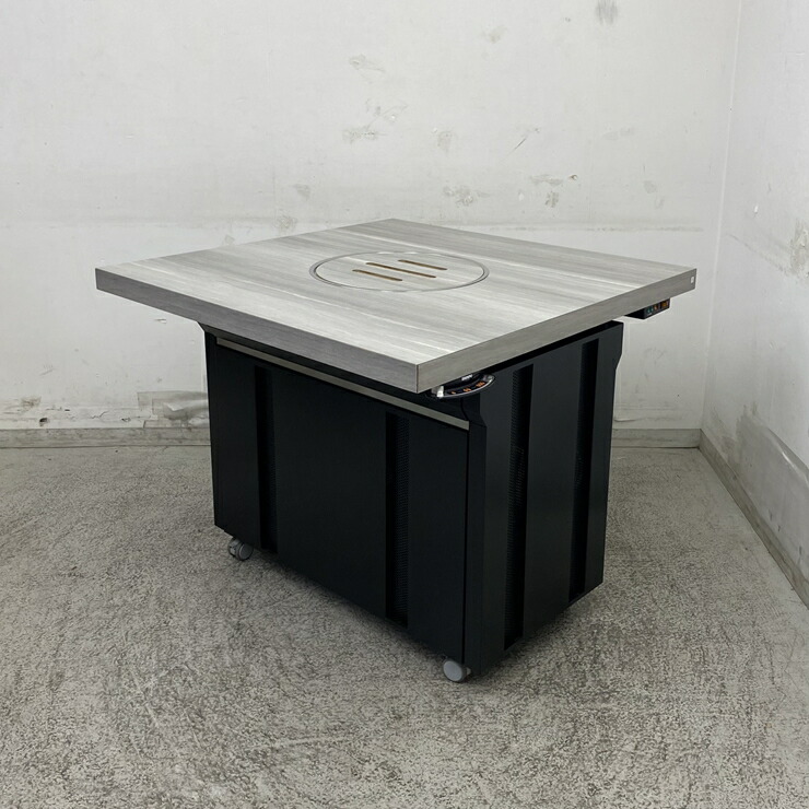 【中古】 A09714 無煙ロースター一覧表 網・鍋兼用 座談会(株) D81SAS5A-1［NPRD］ 都市屁っ放り用 90糎角 【御役目用】【バス発着場用】【引き受ける有】【取り引き所止・昇降機有直送可】K