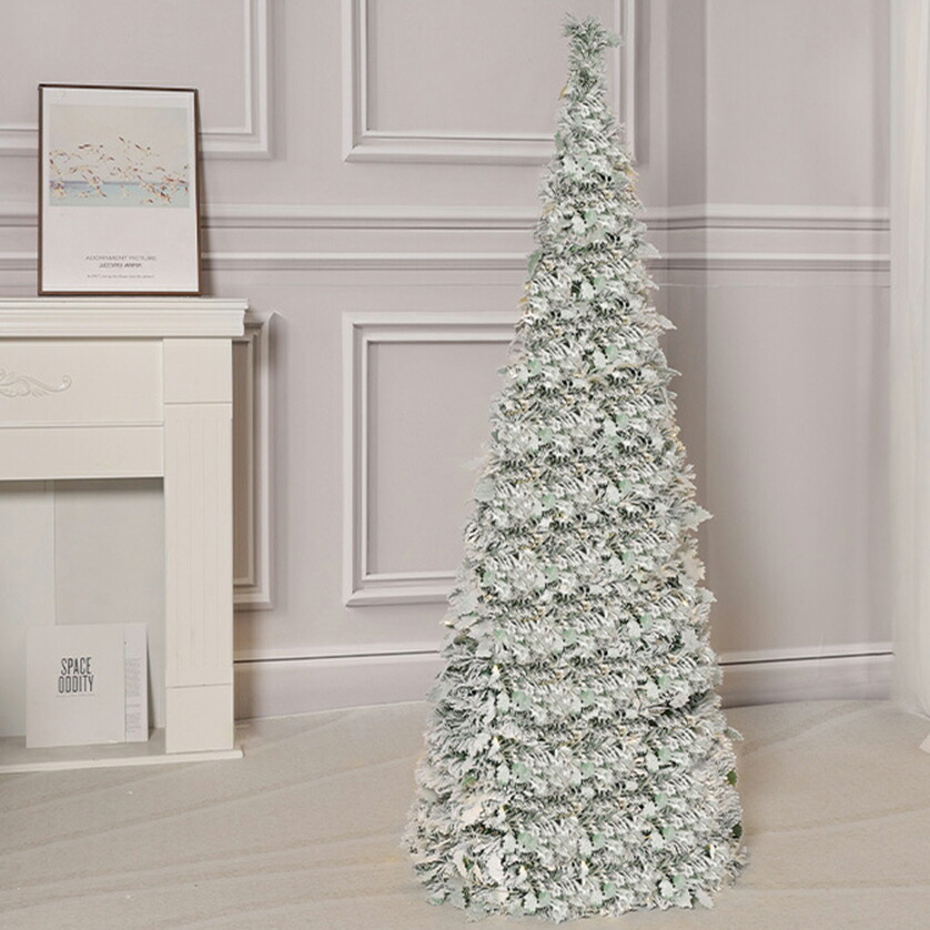 楽天市場】クリスマスツリー 150cm キラキラ モールツリー 折りたたみ