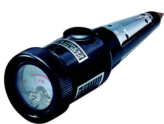 土壌酸度測定器 [DM-3] 土壌のPH測定【測量用品】【測定器】