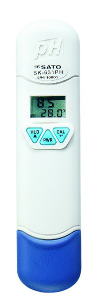佐藤計量器 ポケットタイプ PH計 [SK-631PH] 【環境機器】【測量機器】【測量用品】【水質検査】【PHメータ】【SATO】｜測量・土木・建築用品　ORION