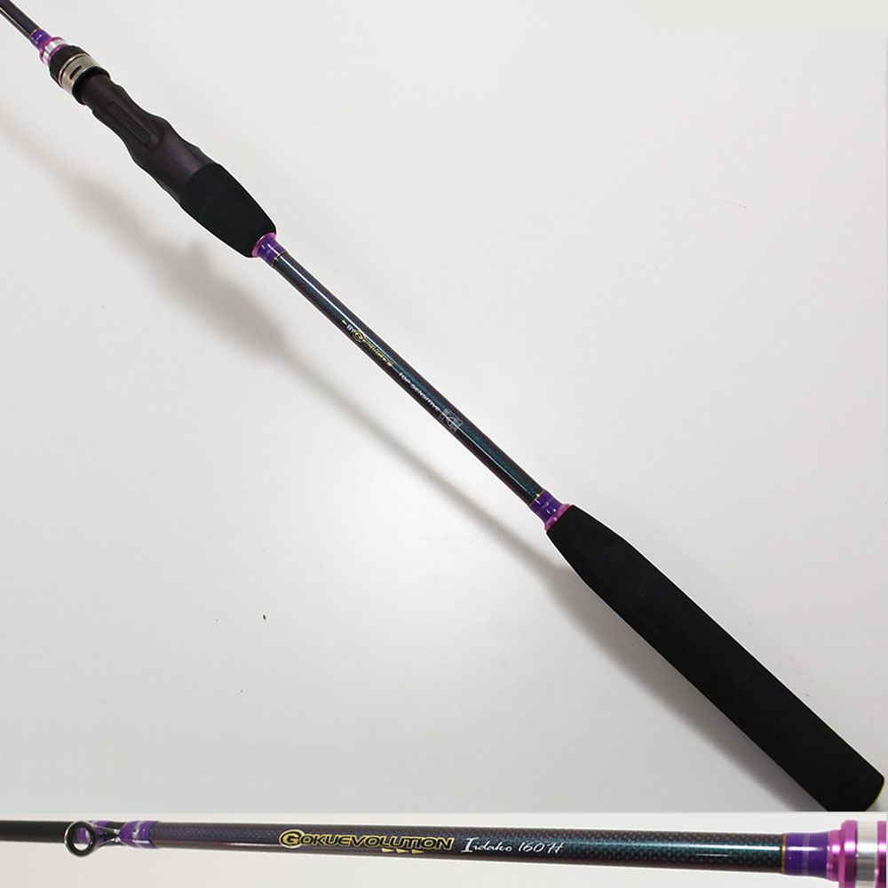 ポイント10倍 専用ロッド Iidako イイダコ イイダコ Goku ロッド 160h Goku ロッド フィッシング 船カワハギにもオススメ 船 タコ 釣竿 釣り Gokuevolution 竿 釣竿 スッテ テンヤ らっきょう ゴクエボリューション Gokuspe ゴクスペ おり釣具 店