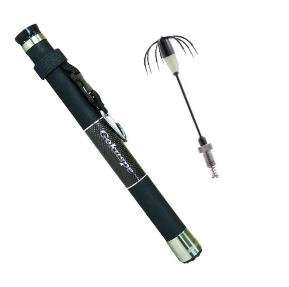 ゴクスペ Evo-TooL 超小継玉の柄 Landing Shaft 300 Mini & プロマリン イカギャフ バネ式 S セット(ikagaffset-001)｜ランディング ランディングシャフト 玉の柄 柄 3m 釣り タモ ゴクスぺ フィッシングツール 釣具 釣り具 つり具 つり 釣り 海 湖｜おり釣具　店