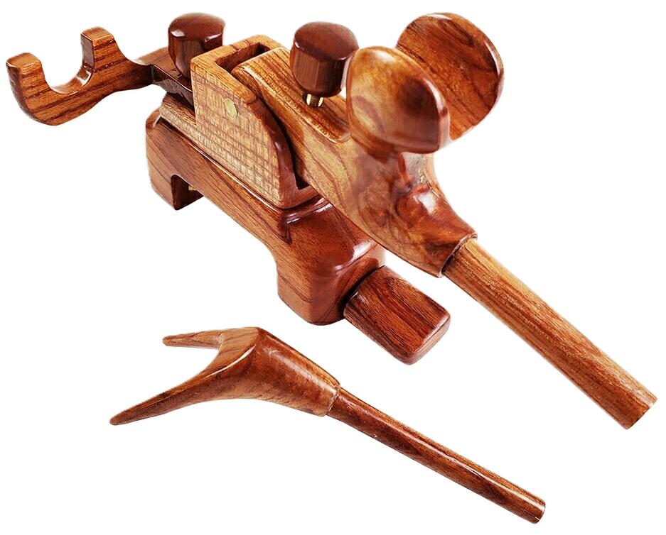 彩賀(さいが) 花梨(かりん)大砲万力 (ori-783958)｜釣り 釣具 道具 用品 へらぶな ヘラブナ ヘラ 湖 池 管理釣場 フナ 鮒 万力 竿掛け おり 管理釣り場 ウドン釣り 浅ダナ チョウチン 1m 両ダンゴ 両グル 花梨 天然木 銘木画像