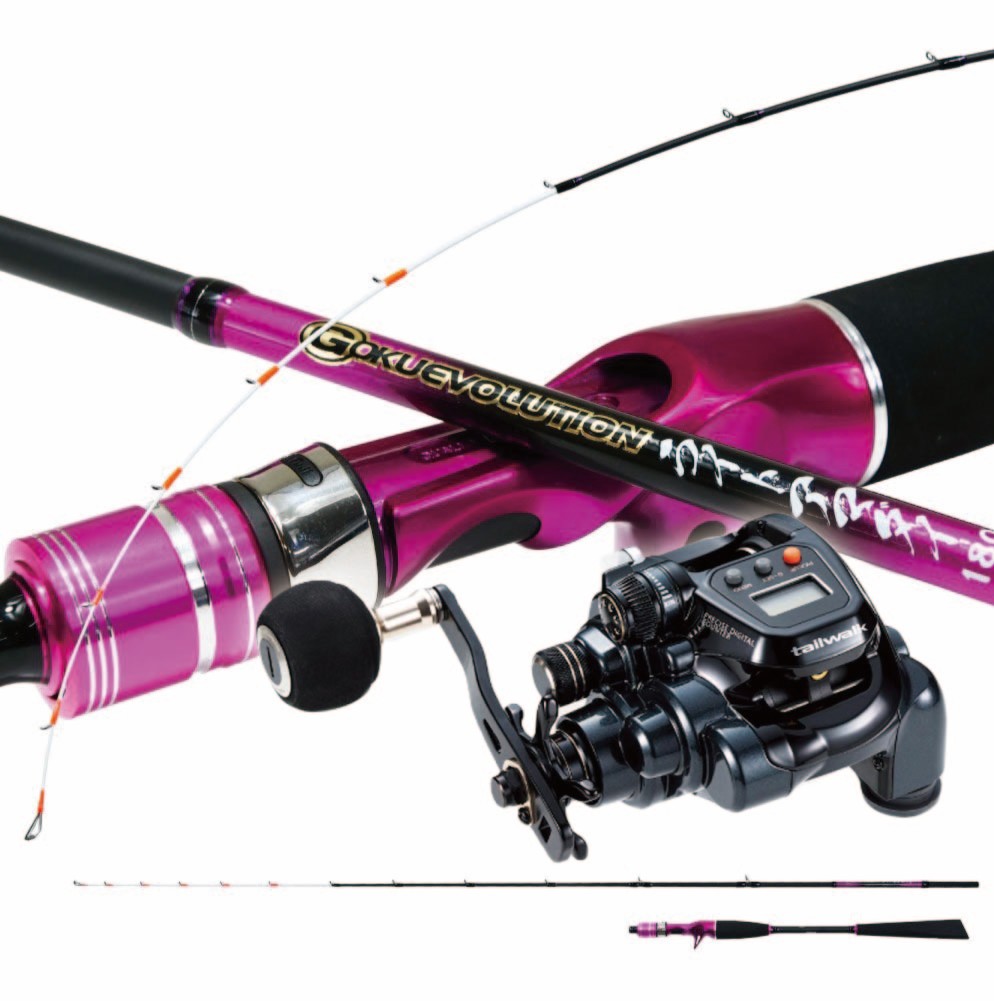 ゴクスペ ゴクエボリューション ライトアマダイ電動セット ゴクエボリューション ライトアマダイ180&tail walk エラン SW DENDO 150PH (ori-funeset1003)| アマダイ シロアマダイ ゴクスペ ゴクエボリューション エラン 電動リール 沖釣り 船釣り 甘鯛|おり釣具 店