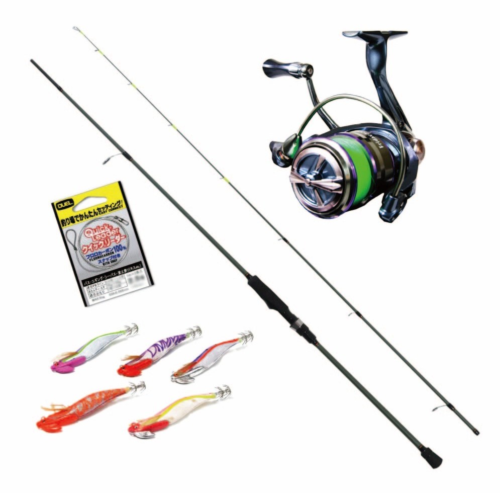 楽天市場】ワイヤード ティップラン 6.4fML＆ Bayspin ZX 2000S PE0.8