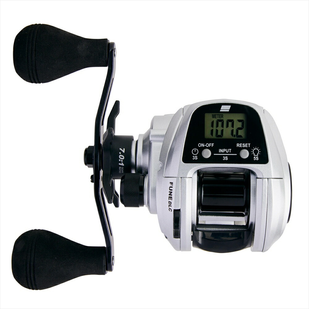 楽天市場】アブガルシア デジタルカウンター付リールTRV DLC 右