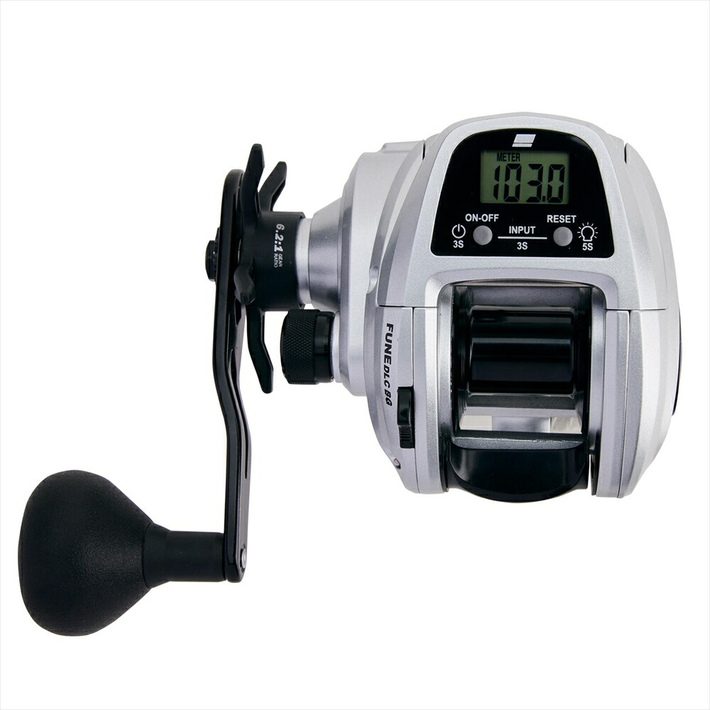 楽天市場】アブガルシア デジタルカウンター付リールTRV DLC 右