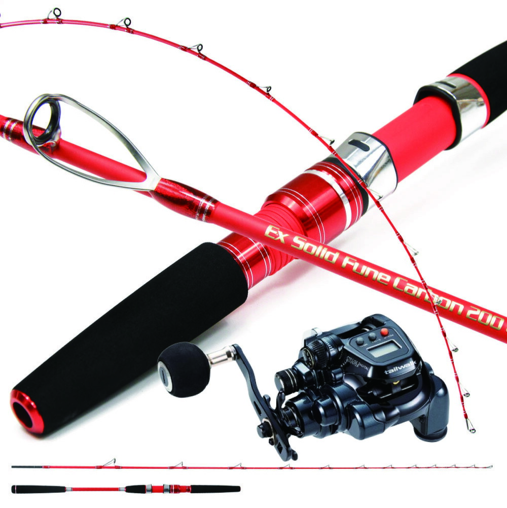 カーボンソリッド船竿電動セット/シーマスタッグEXソリッド船カーボン200(50-100号)＆エラン SW DENDO 150PH (ori-funeset486)｜カーボンソリッド 船竿 電動リール ライトゲーム 先調子 ライト五目 万能船竿 アジ釣り ライト泳がせ 船釣り 落とし込み 根魚 マダイ 青物｜おり釣具　店 44,128円