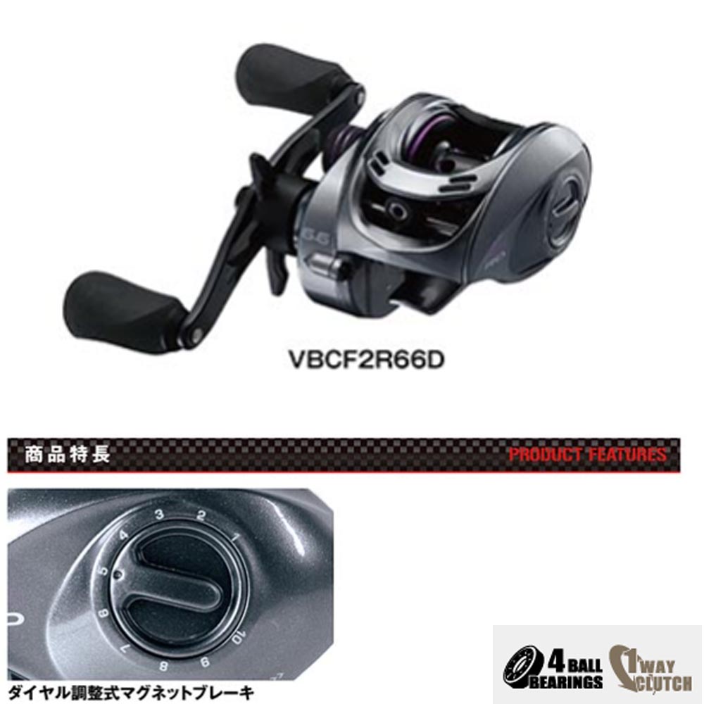 美品】PROXバルトム オクトパスR200（タコ専用のベイトリール