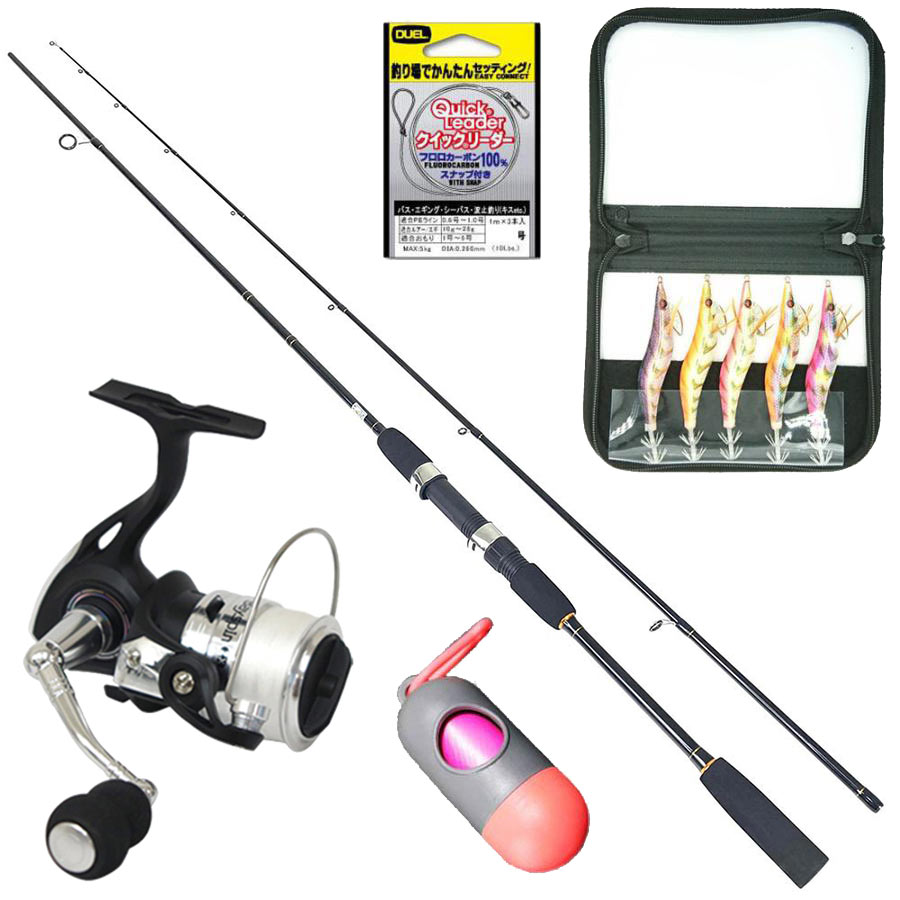 楽天市場】エギングロッド＆リールセット フライデーエギング