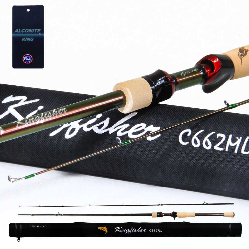 おり釣具 ハードロッドケース付 ルアースタイル キングフィッシャー バス・ロックフィッシュ・ボートシーバス S662MH (ori-784108) ori-784078.jpg