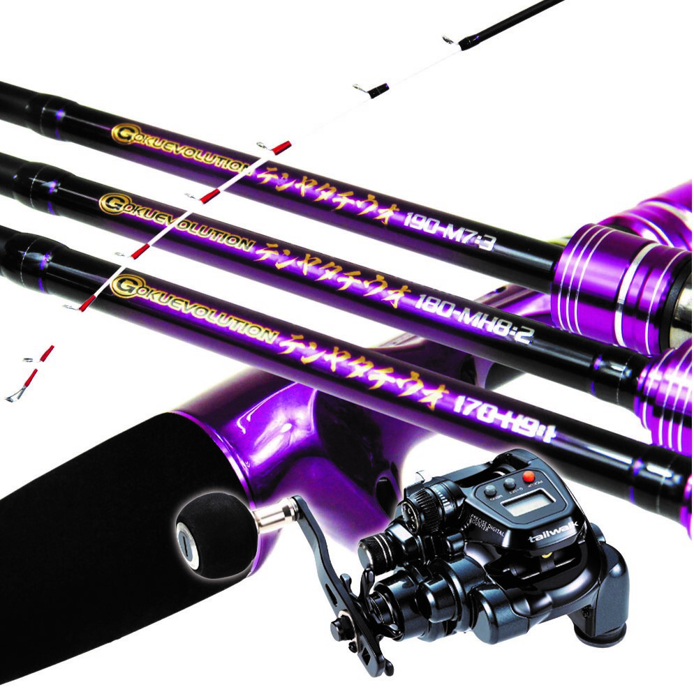 ゴクエボリューション テンヤタチウオ電動セット(ori-funeset257)|Gokuevolution Tenya Tachiuo(goku-tt)＆tail walk 小型電動リール エラン SW DENDO 150PH（tw-191356) ゴクスペ テンヤ タチウオ 船釣り ゴクエボリューション 入門者 電動リール セット エラン 楽天市場】ゴクエボリューション テンヤタチウオ電動セット(ori