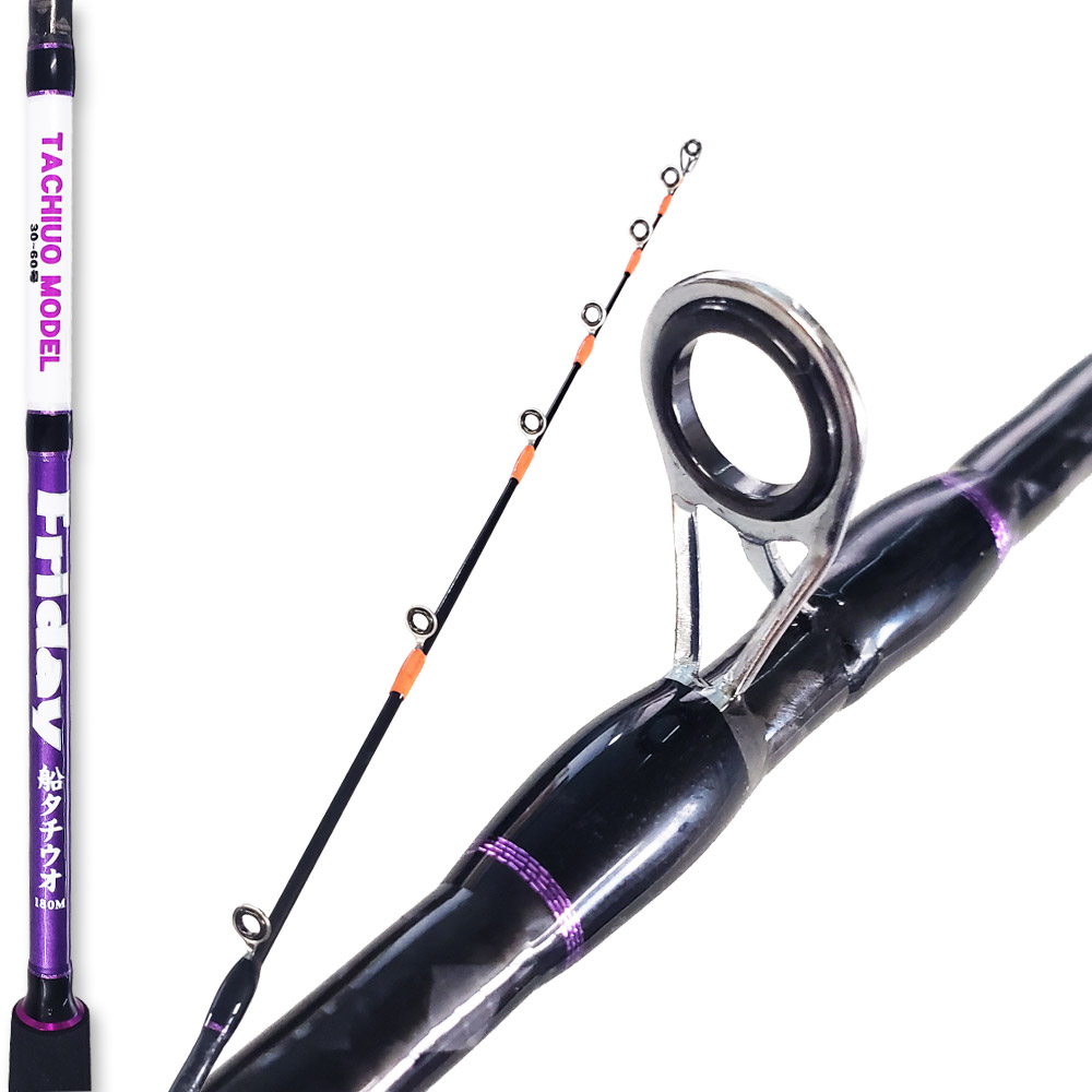 楽天市場 船タチウオ専用ロッド フライデー船タチウオ 180m 30 60号 Ori 船竿 専用竿 ライトゲーム 手持ち 五目 小物 太刀魚 タチウオテンヤ 入門 ビギナー 船釣り 船タチウオ おり釣具 楽天市場店