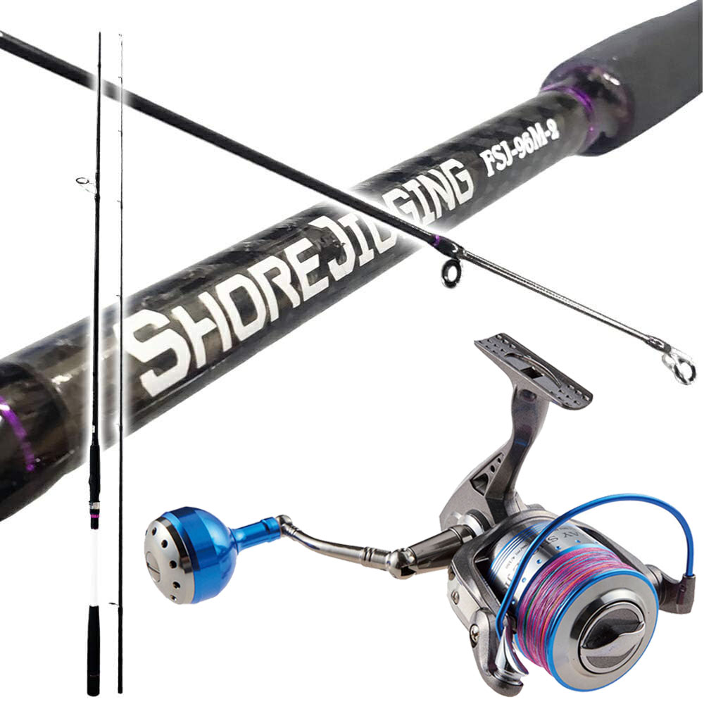 楽天市場】ショアジギングに最適！PE付スピニングリール YOSHIKI